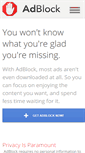 Mobile Screenshot of getadblock.com